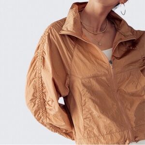 🧥Ruched Nylon Jacket🧡